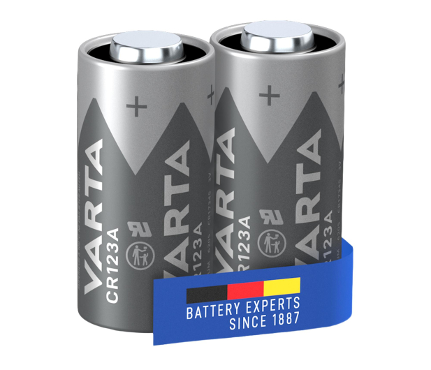 Varta Litowe Baterie Cylindryczne CR123A (2 szt.) - 1456643 - zdjęcie 3